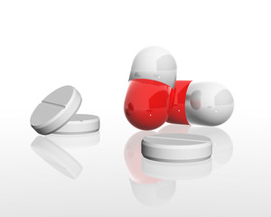 What is the color and shape of cialis pills?